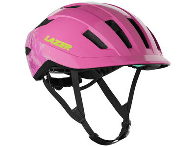 LAZER J1 KC Helmet, Clouds, Uni-Youth Pink