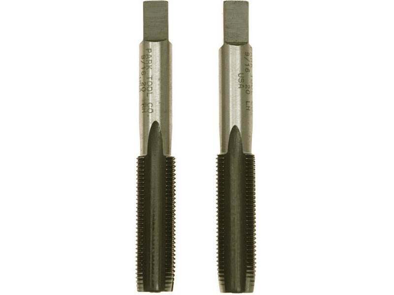 PARK TOOL TAP-6 Pedal Tap Set Left & Right 9/16" click to zoom image