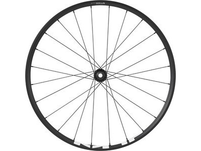 SHIMANO WH-MT500 MTB wheel, 27.5 in (650b), 15 x 110mm boost thru-axle, front, black