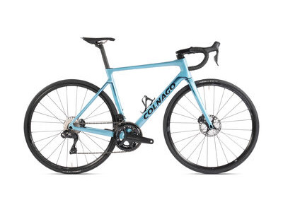 COLNAGO V4 Disc 2025 Complete Road Bike Ultegra Di2 12 Speed Blue Grey, VDBL
