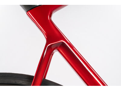 COLNAGO V4 Disc 2025 Complete Road Bike Ultegra Di2 12 Speed Red Silver, VDRD click to zoom image