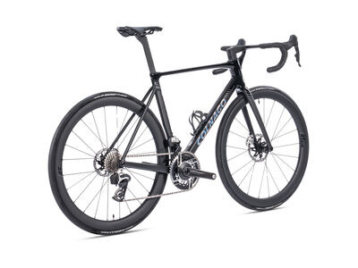 COLNAGO V5rs Disc 2025 Carbon Road Complete Bike Dura Ace Di2 Black Grey click to zoom image