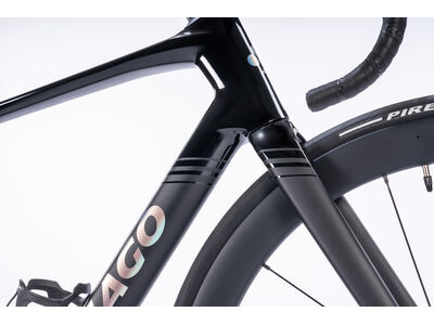 COLNAGO V5rs Disc 2025 Carbon Road Complete Bike Dura Ace Di2 Black Grey click to zoom image
