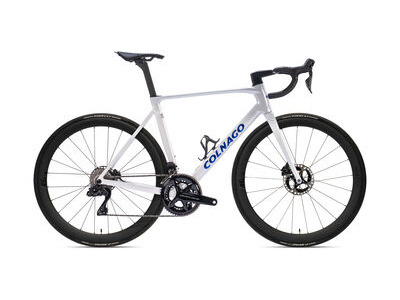 COLNAGO V5rs Disc 2025 Carbon Road Complete Bike Ultegra Di2 White Blue