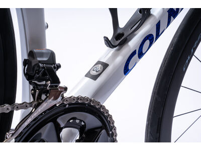 COLNAGO V5rs Disc 2025 Carbon Road Complete Bike Ultegra Di2 White Blue click to zoom image