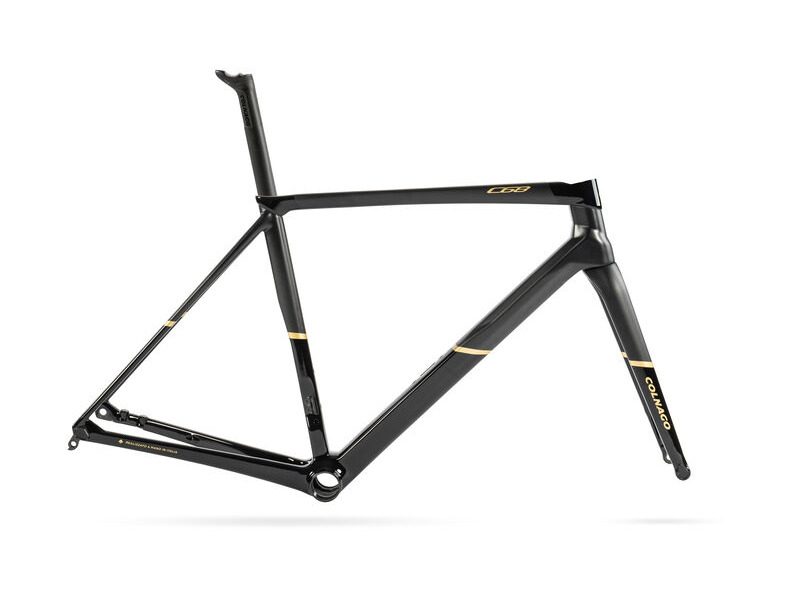 COLNAGO C68-Ti Disc 2022 Carbon Road Frame Set Black Gold, Code: Htbk click to zoom image