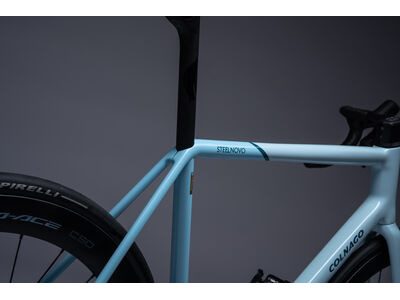 COLNAGO Steelnovo Steel Road Frame Set Light Blue click to zoom image