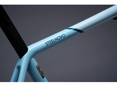 COLNAGO Steelnovo Steel Road Frame Set Light Blue click to zoom image