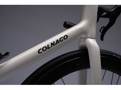 COLNAGO Steelnovo Steel Road Frame Set Orange White click to zoom image