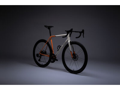 COLNAGO Steelnovo Steel Road Frame Set Orange White click to zoom image