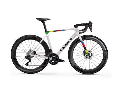 COLNAGO V5RS Disc 2025 Carbon Road Frameset White World Champion click to zoom image