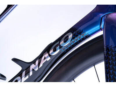 COLNAGO Y1RS Disc 2025 Carbon TT Aero Frameset Blue & Black click to zoom image