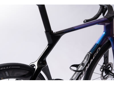 COLNAGO Y1RS Disc 2025 Carbon TT Aero Frameset Blue & Black click to zoom image