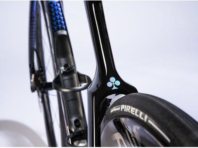 COLNAGO Y1RS Disc 2025 Carbon TT Aero Frameset Blue & Black click to zoom image
