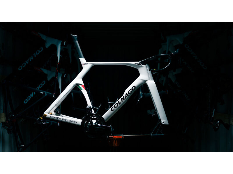COLNAGO Y1RS Disc 2026 Carbon TT Aero Frameset White click to zoom image