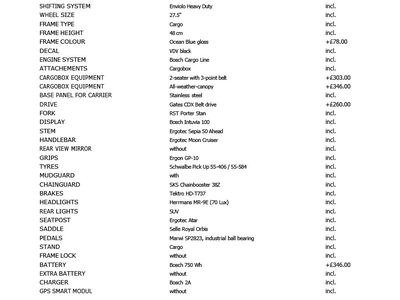 VELO DE VILLE FR8 Enviolo Heavy Duty with Belt Drive 48cm Ocean Blue Gloss click to zoom image