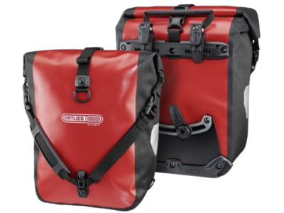 ORTLIEB Sport-Roller Pair Front  Red  click to zoom image