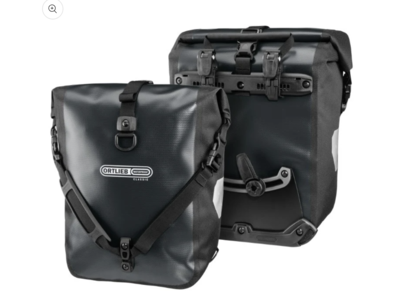 ORTLIEB Sport-Roller Pair Front  Asphalt  click to zoom image