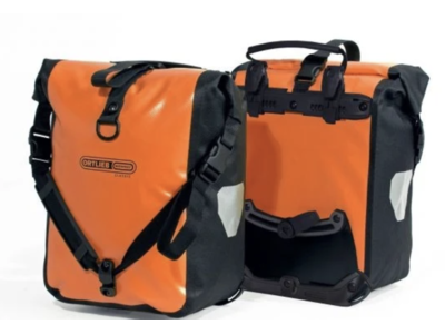 ORTLIEB Sport-Roller Pair Front  Orange  click to zoom image