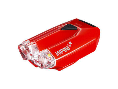 INFINI Lava super bright micro USB front light with QR bracket  Red  click to zoom image