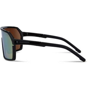 MADISON Crypto Glasses - 3 pack - gloss black / bronze mirror / amber & clear lens click to zoom image